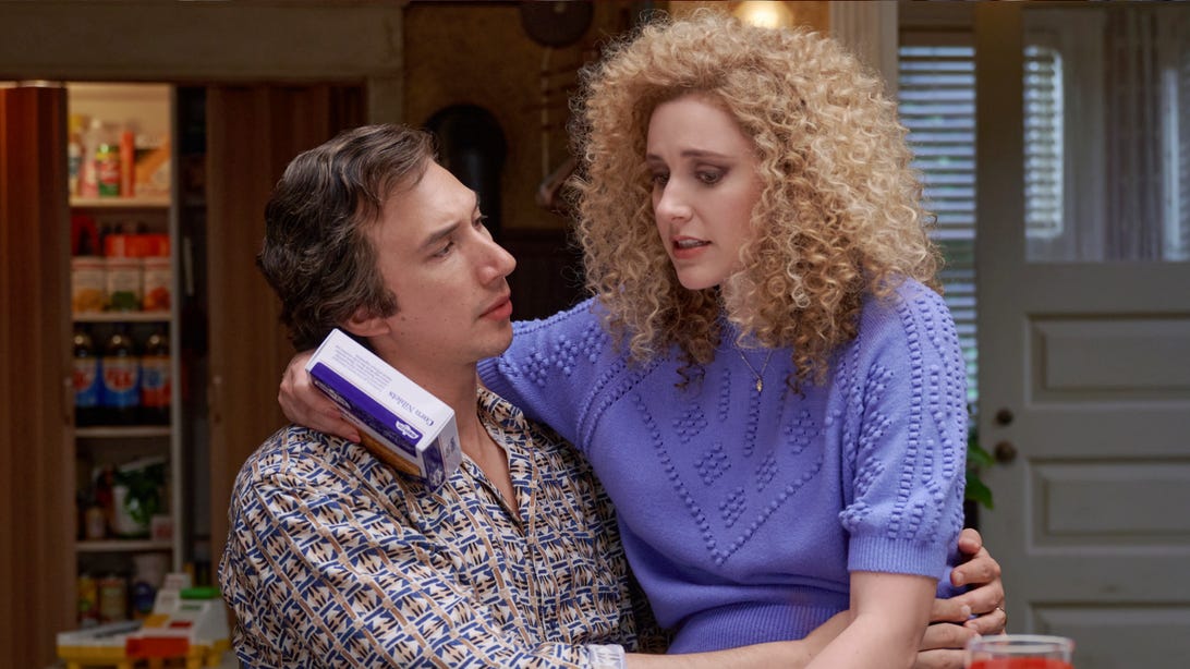 Adam Driver and Greta Gerwig, White Noise