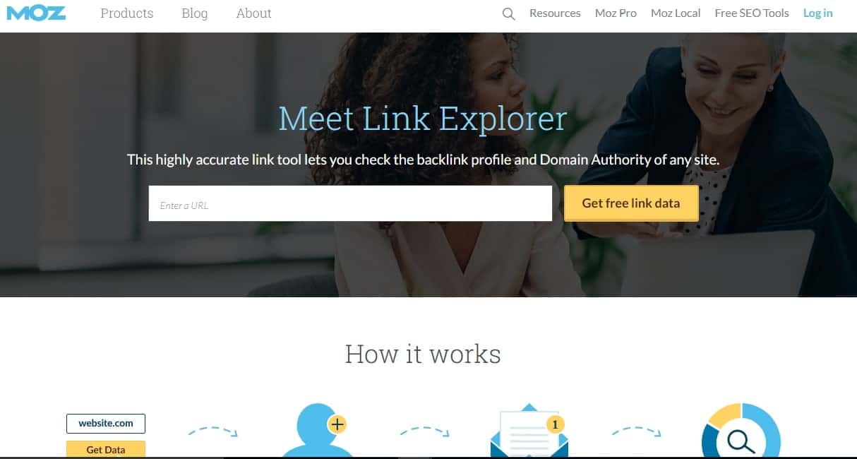 Công cụ hỠtrợ SEO Moz Link Explorer