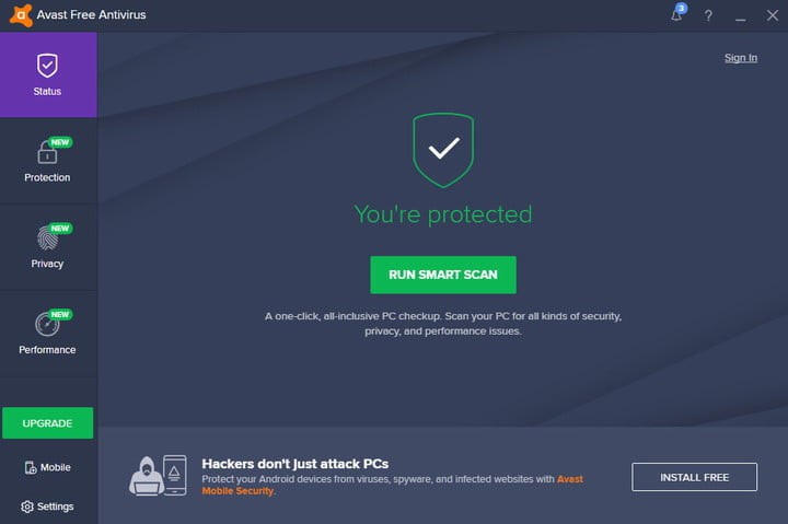 Free Antivirus 2018