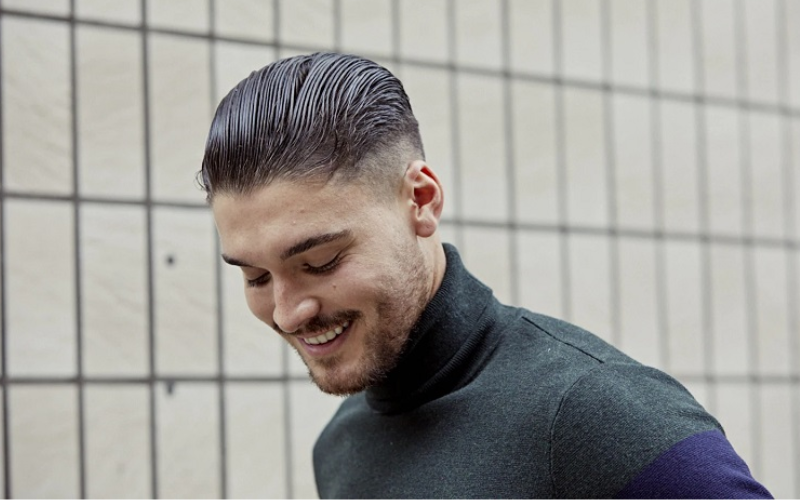 Kiá»u tóc nam Äẹp Modern Slick Back