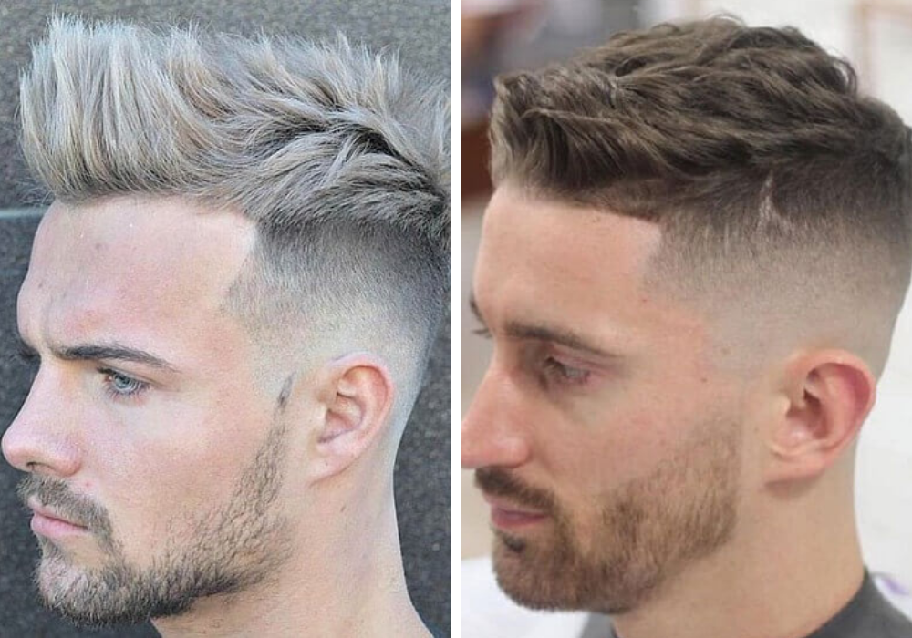 Kiểu tóc nam đẹp Undercut vuốt dựng