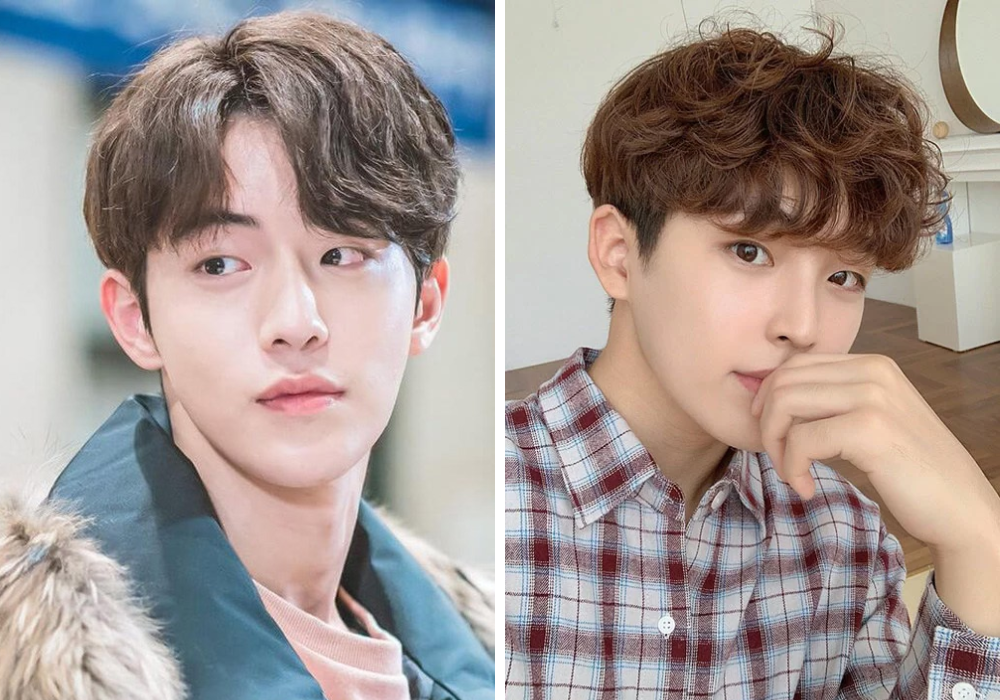 Kiểu tóc nam đẹp xoăn nhẹ