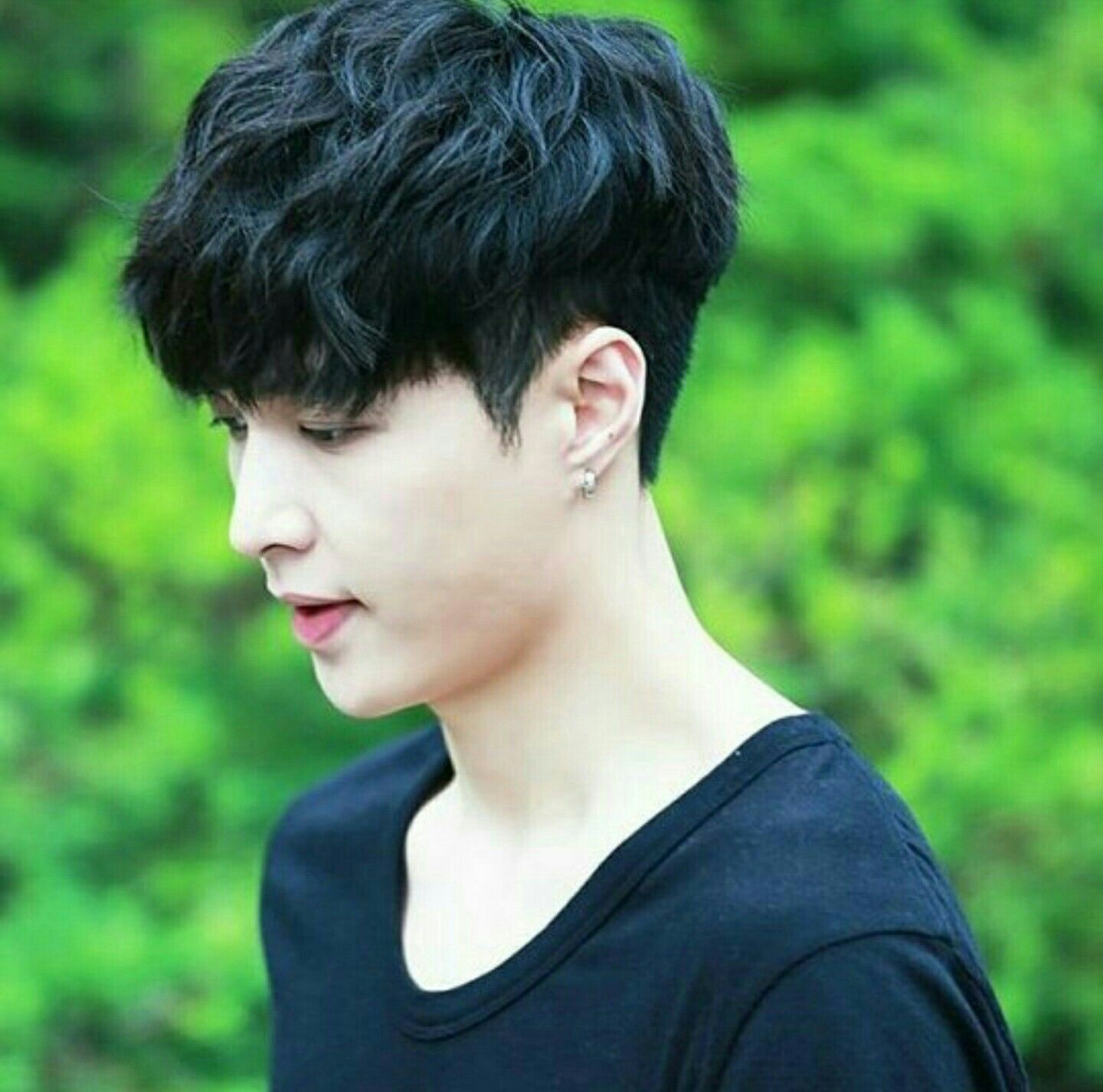 Kiểu tóc ngắn nam mái ngố