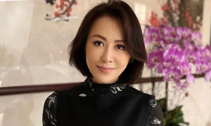 Lưu Gia Linh chuá»ng Äá» tóc ngắn 'hack tuá»i'