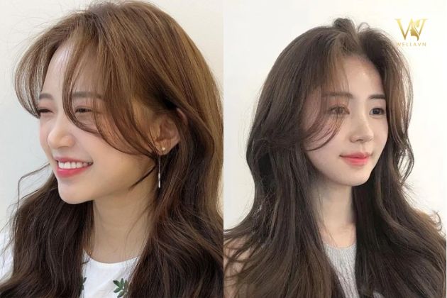 Kiểu tóc tỉa layer uốn cụp với mái trẻ trung dành cho phái đẹp (Nguồn: sưu tầm)