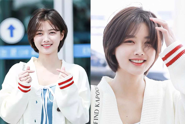 Một cuộc hóa trang hoàn hảo với tóc layer ngắn dành cho nàng mặt tròn