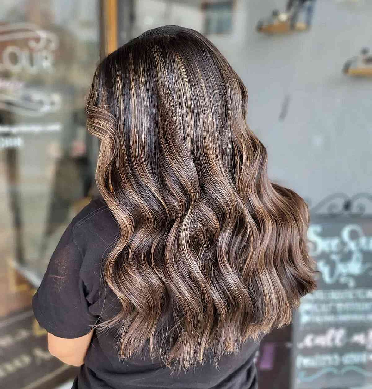 Youthful Light Brown Balayage Hair