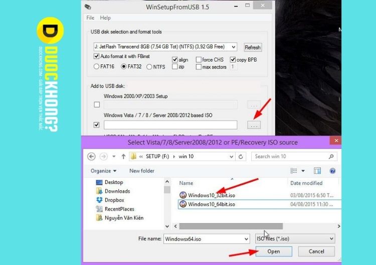 Tìm thư mục chứa bộ cài Windows