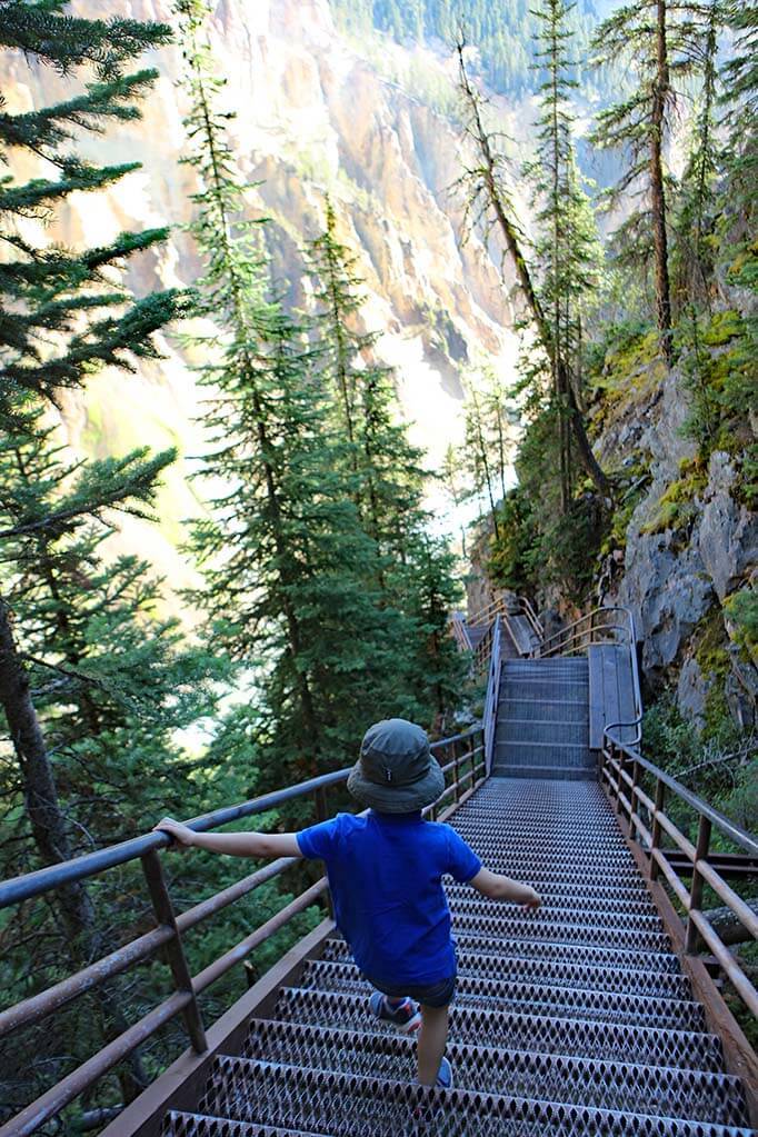 Uncle Tom's Trail Yellowstone