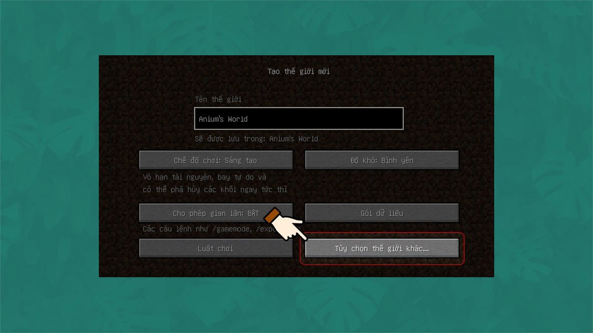 Cáh kÃch hoạt chế Äá» chÆ¡i ÄÆ¡n trong minecraft pe