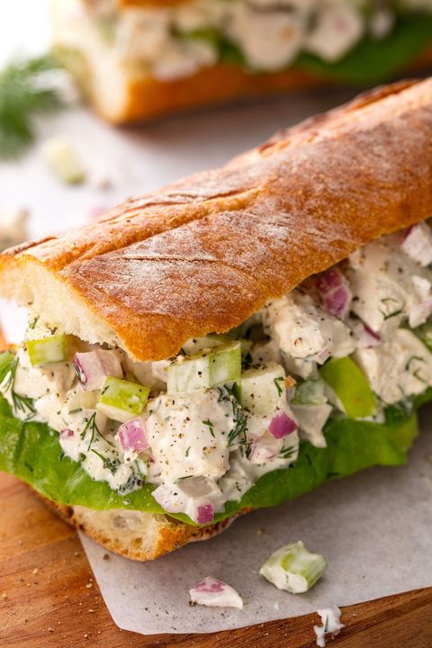 chicken salad sandwiches delishcom