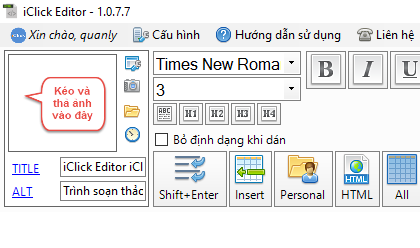 iClick Editor